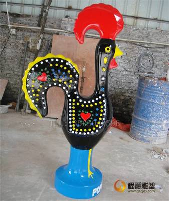 廣西北海銀海_動(dòng)漫卡通鼠玻璃鋼雕塑_廠家直營